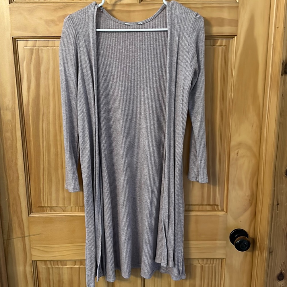 Lightweight Long Cardigan Medium